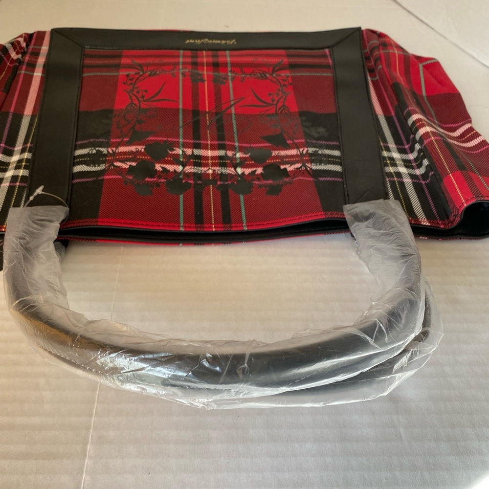 Victoria’s Secret Tote Bag Red Black New - Picture 10 of 16